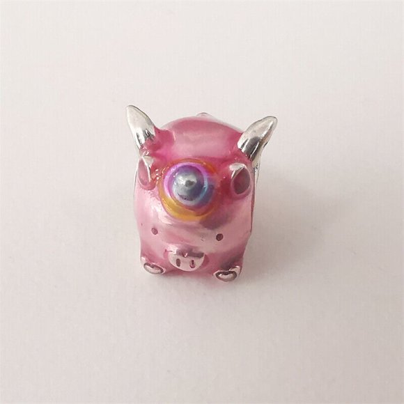 Pandora Flying Unicorn Pig Charm - Picture 1 of 5